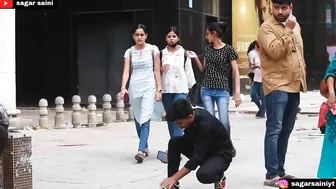 Best Viral Funny Prank On Girl's ????। Epic Reaction ????। Sagar Saini love you bhagwan