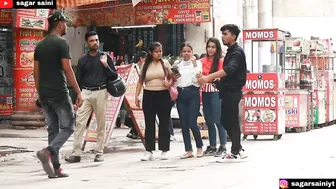 Best Viral Funny Prank On Girl's ????। Epic Reaction ????। Sagar Saini love you bhagwan