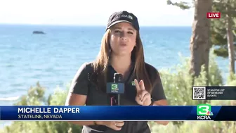 Celebrities compete at the American Century Golf Championship in Lake Tahoe