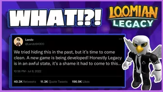 Loomian Legacy is in DANGER, people AREN'T HAPPY about it! (new game ft. LuckyHD) || EagleNeval