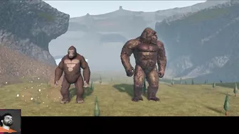 ROBLOX Kong 2017 vs Kong 2021 Direct Comparison - Kaiju Universe