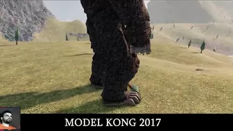 ROBLOX Kong 2017 vs Kong 2021 Direct Comparison - Kaiju Universe