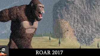 ROBLOX Kong 2017 vs Kong 2021 Direct Comparison - Kaiju Universe