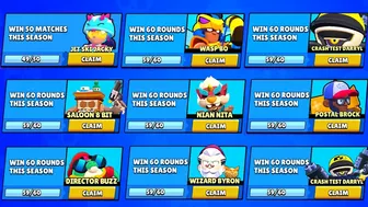 Brawl Stars All Power League Rewards | Season 1-9