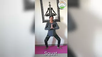 #DUBAI #SQUAT YOGA#SQAT ASANA#FAT FREE BODY#YOG INDIA