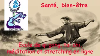 Ecole de Qi gong, Tai chi, méditation et stretching en ligne