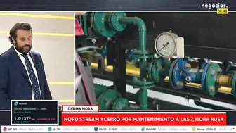 Última hora | Rusia confirma que ha paralizado Nord Stream 1 desde las 7 am (hora de Rusia)