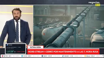 Última hora | Rusia confirma que ha paralizado Nord Stream 1 desde las 7 am (hora de Rusia)