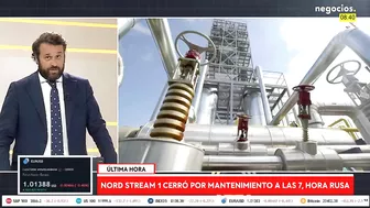 Última hora | Rusia confirma que ha paralizado Nord Stream 1 desde las 7 am (hora de Rusia)