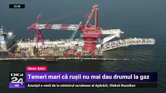 Rușii opresc livrările de gaz prin conducta Nord Stream 1. Motivul oficial: „lucrări de mentenanță”