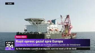 Rușii opresc livrările de gaz prin conducta Nord Stream 1. Motivul oficial: „lucrări de mentenanță”