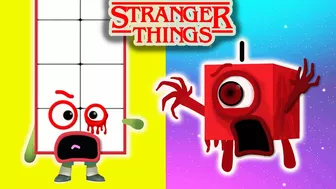 Numberblocks in STRANGER THINGS (Parody) Numberblocks 11 Loses Powers - Funny Memes