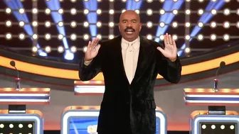 NSFW answer shocks Steve Harvey + Erika Christensen on Celebrity Family Feud!