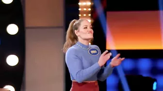 NSFW answer shocks Steve Harvey + Erika Christensen on Celebrity Family Feud!