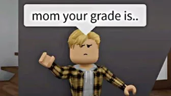 When you see your moms report card (meme) ROBLOX