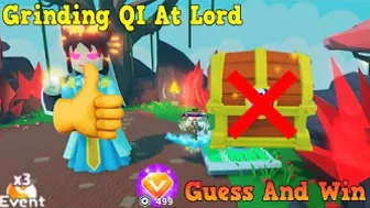 ☯Grind QI Like A Boss!!Guess And Win VIP Gamepass In Weapon Fighting Simulator Roblox