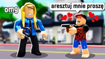 Kiedy 5 Latek Zakocha Się w Policjantce | BrookHaven RP | Roblox Vito i Bella