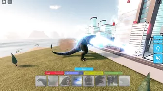 Roblox Kaiju Universe - GODZILLA JUNIOR REMODEL SHOWCASE!