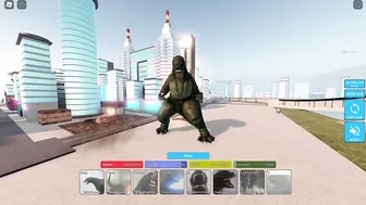 Roblox Kaiju Universe - GODZILLA JUNIOR REMODEL SHOWCASE!