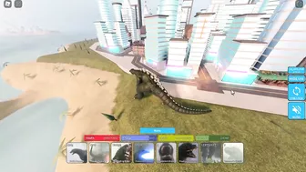 Roblox Kaiju Universe - GODZILLA JUNIOR REMODEL SHOWCASE!