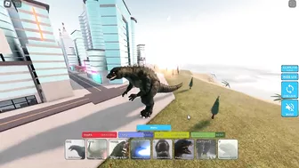 Roblox Kaiju Universe - GODZILLA JUNIOR REMODEL SHOWCASE!