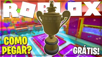 [EVENTO] Como pegar a CHALLENGE CUP TROPHY em WIMBLEWORLD - Roblox