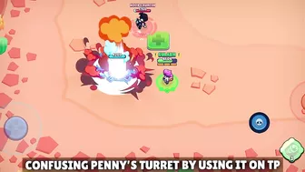 Some Hidden Details with Penny #DeepSeaBrawl | Brawl Stars Experiments