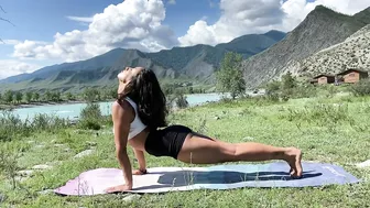 Relaxing Yoga Nature