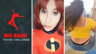 Big Bank TikTok Challenge ???????? #bigbank​ #shorts​ #bikini #twerk