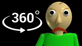 VR 360 Baldi's Basics Finding challenge part #2 | Baldi's Basics 360 VR