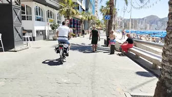 BENIDORM???????? SUMMER LEVANTE BEACH WALK JULY 2022