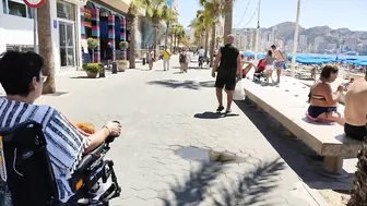 BENIDORM???????? SUMMER LEVANTE BEACH WALK JULY 2022