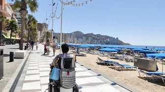 BENIDORM???????? SUMMER LEVANTE BEACH WALK JULY 2022