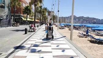 BENIDORM???????? SUMMER LEVANTE BEACH WALK JULY 2022