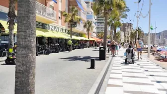 BENIDORM???????? SUMMER LEVANTE BEACH WALK JULY 2022