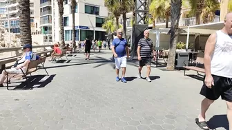 BENIDORM???????? SUMMER LEVANTE BEACH WALK JULY 2022