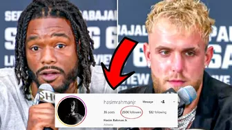 Hasim Rahman Jr REVEALS Jake Paul BOTTED His Instagram Followers!