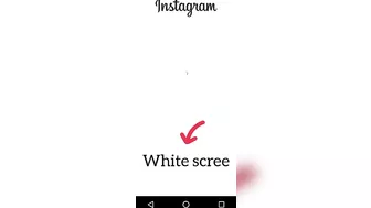 How to Fix Instagram Black Screen/White Screen Problem|Instagram Black screen Problem|Android|2022