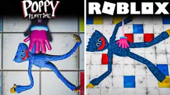 Poppy Playtime Chapter 2 Trailer (MOB Games) VS ROBLOX Version