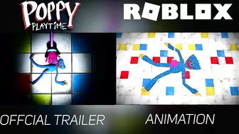 Poppy Playtime Chapter 2 Trailer (MOB Games) VS ROBLOX Version