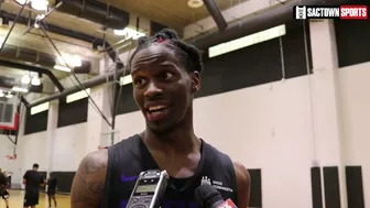 Keon Ellis On His Mentality In These Summer League Games | Las Vegas Summer League