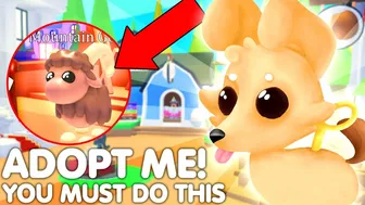 ????*HURRY* DO THIS BEFORE ITS TOO LATE!???? ADOPT ME NEW PETS UPDATE! (NEW HUGE UPDATE!) ROBLOX