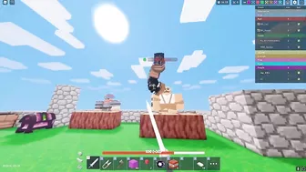 So I Used The NEW COBALT KIT In Roblox BedWars!