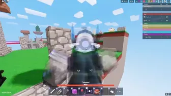 So I Used The NEW COBALT KIT In Roblox BedWars!