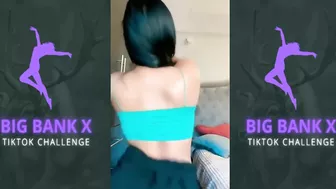 Big Bank TikTok Challenge ???????? #bigbank​ #shorts​ #bikini #twerk