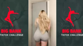 Big Bank TikTok Challenge ???????? #bigbank​ #shorts​ #bikini #twerk