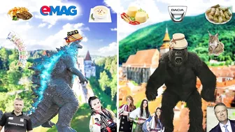 Kong vs Godzilla in different languages meme compilation