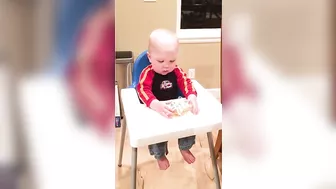 Funny Baby Loves Food - Babies Eating Compilation