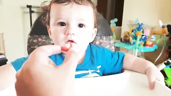 Funny Baby Loves Food - Babies Eating Compilation