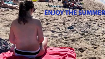 IBIZA Beach Summer - MALLORCA SPAIN S'Arenal Beach Island Life Walking 4K